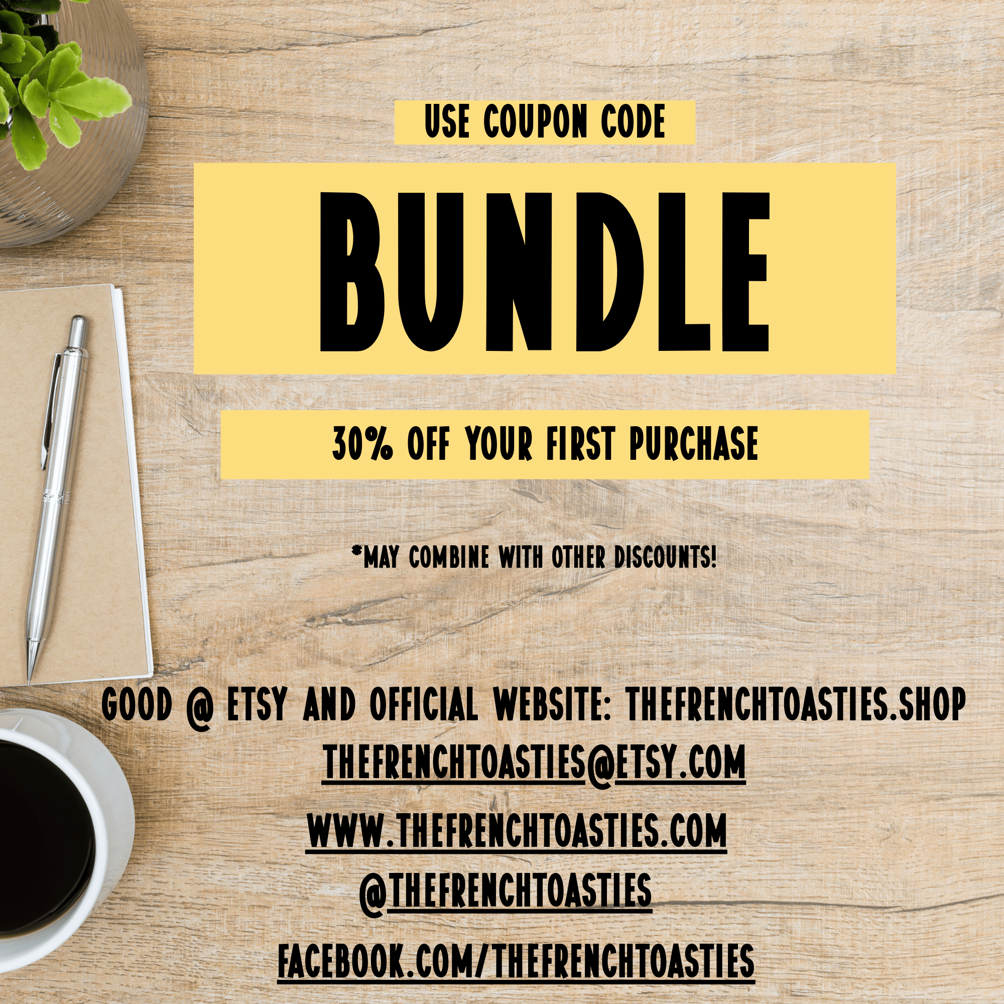 Cinnthia Stickmon Digital Notepad and Checklist Sheets - The French Toasties