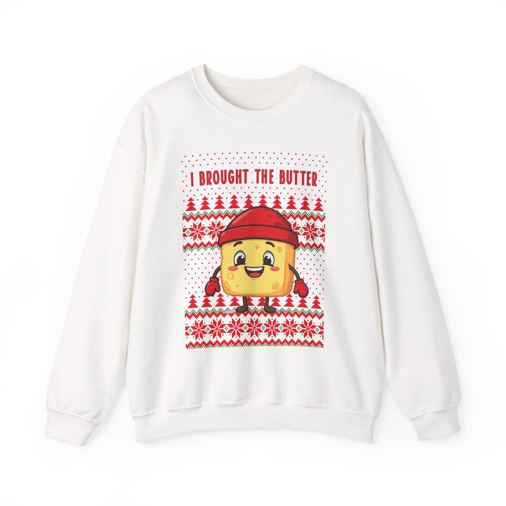 I Brought the Butter Meltie Butterson | Holiday Ugly Sweater Pattern - The French Toasties