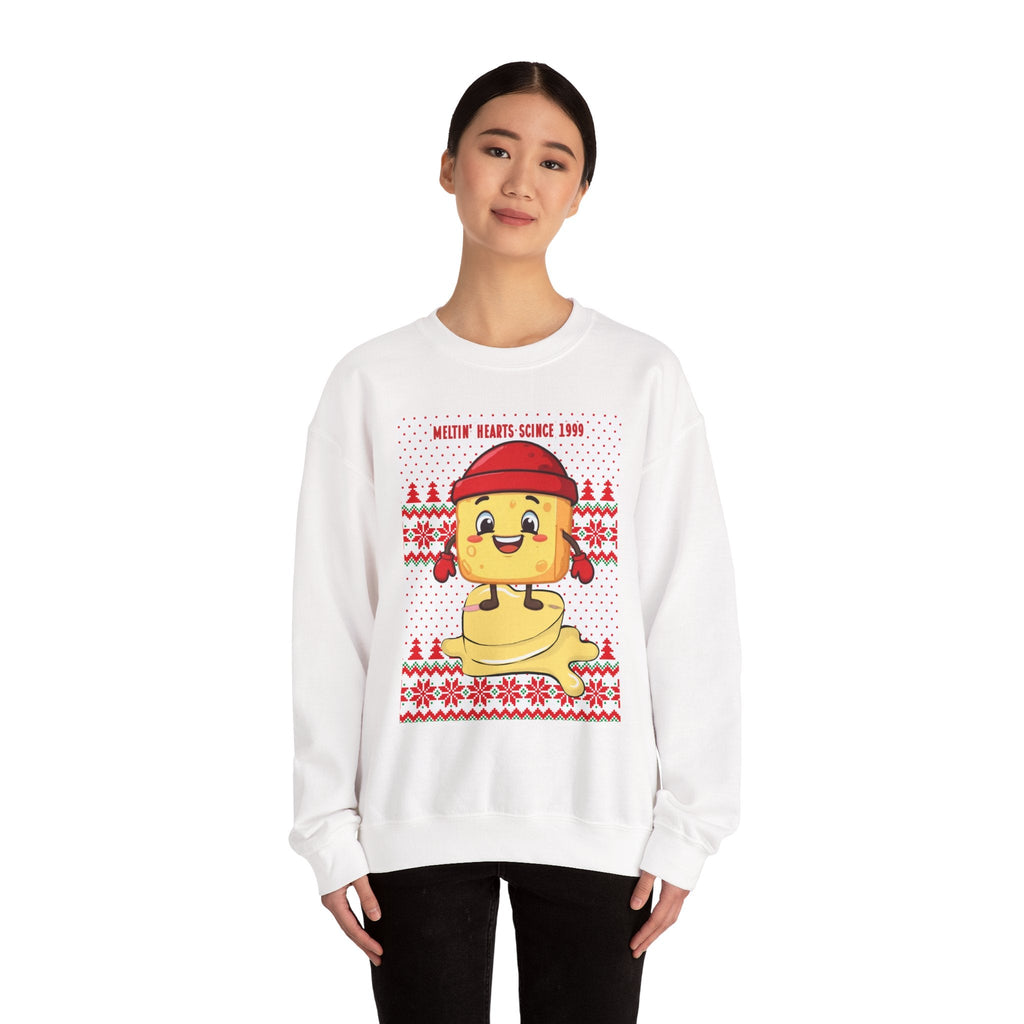 Meltie Butterson Holiday Character Sweatshirt | Christmas Snowflake Crewneck - The French Toasties