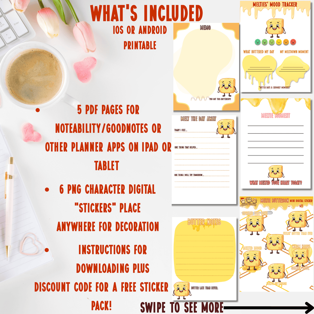 Melties Memos and More - Single Page - The French Toasties