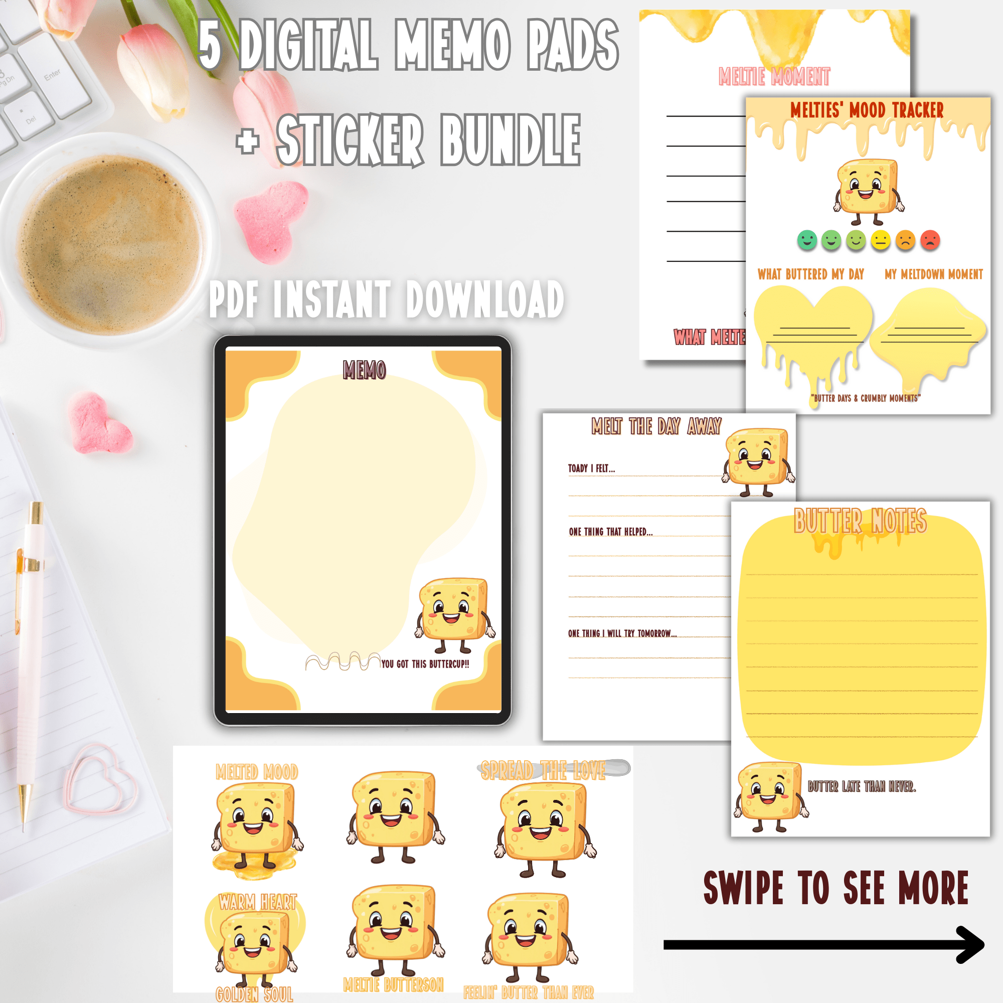 Melties Memos and More - Single Page - The French Toasties