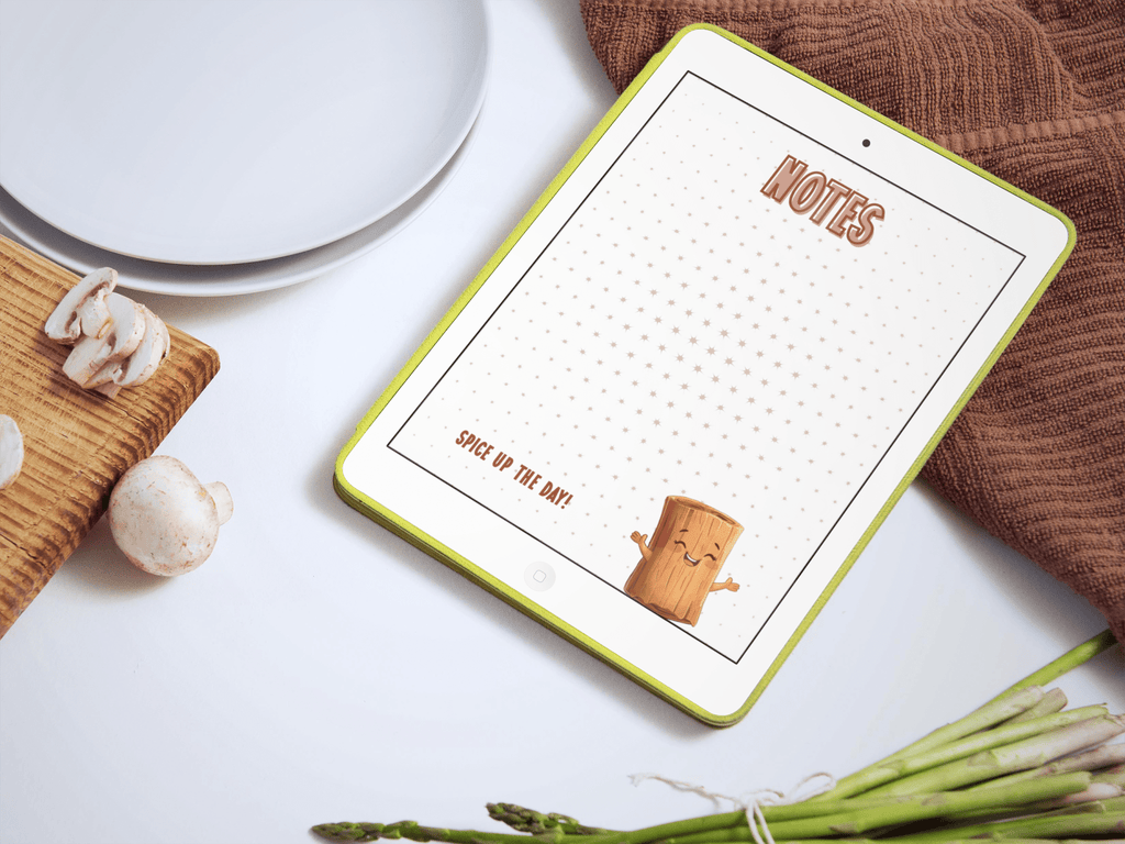 Sticky, Sweet and Spicy Complete! Digital Notepad+Stickers Bundle - The French Toasties