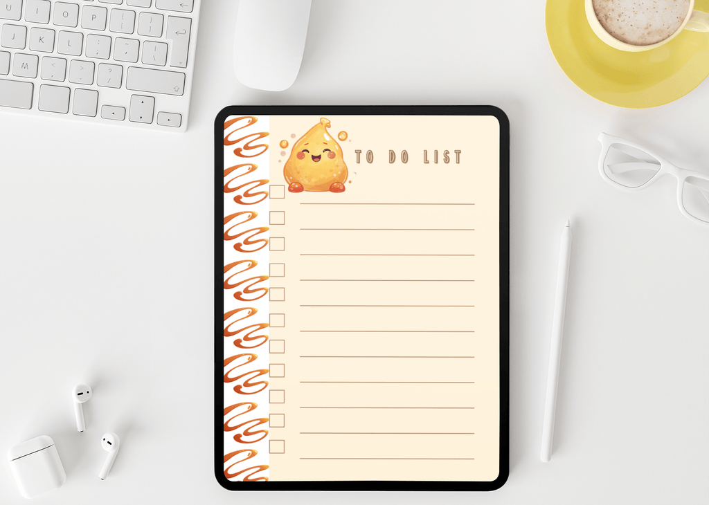 Sticky, Sweet and Spicy Complete! Digital Notepad+Stickers Bundle - The French Toasties