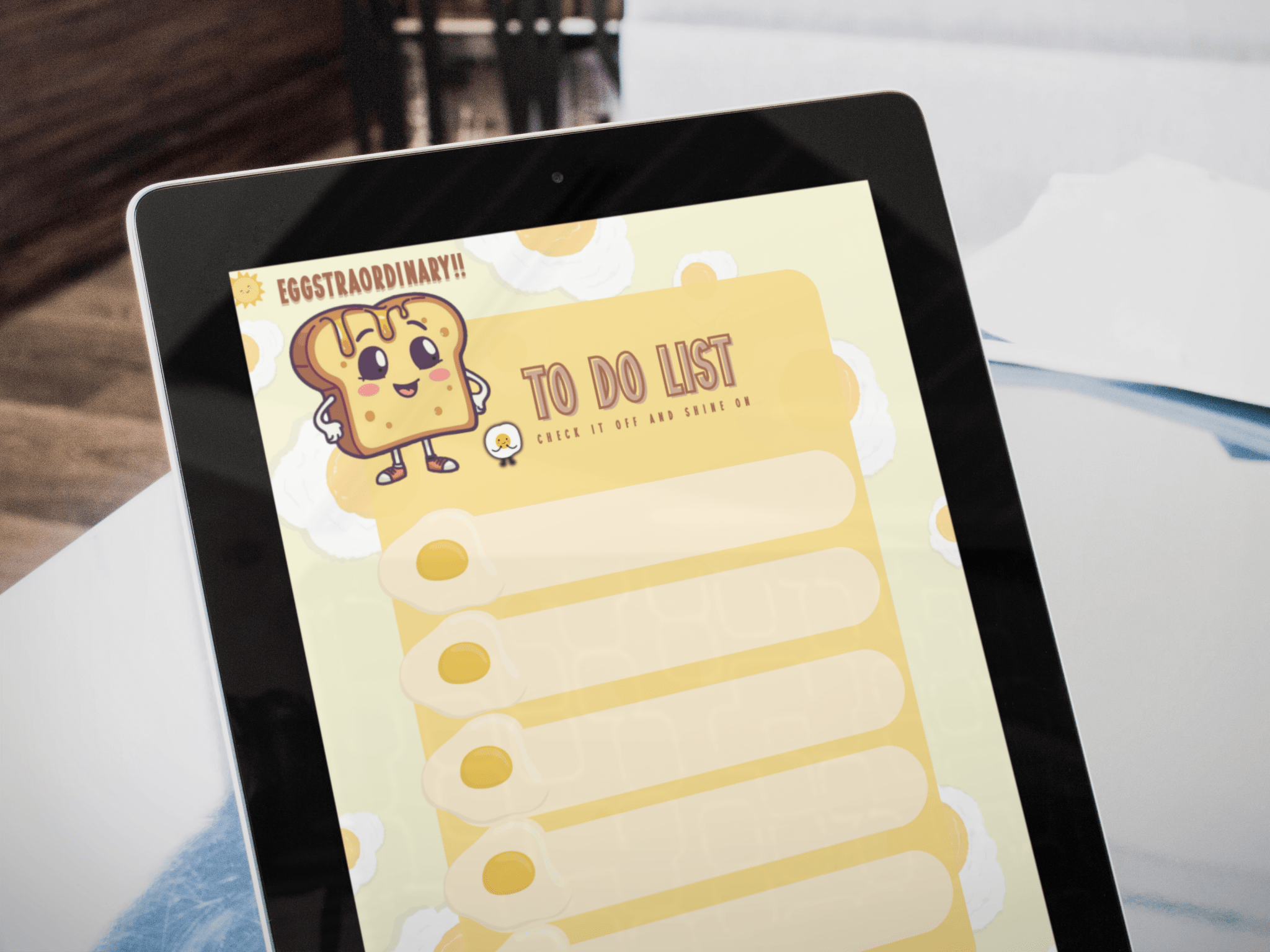 Sunny Side up Daily Essentials Digital Mini Planner - The French Toasties