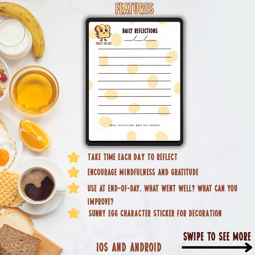 Sunny Side up Daily Essentials Digital Mini Planner - The French Toasties