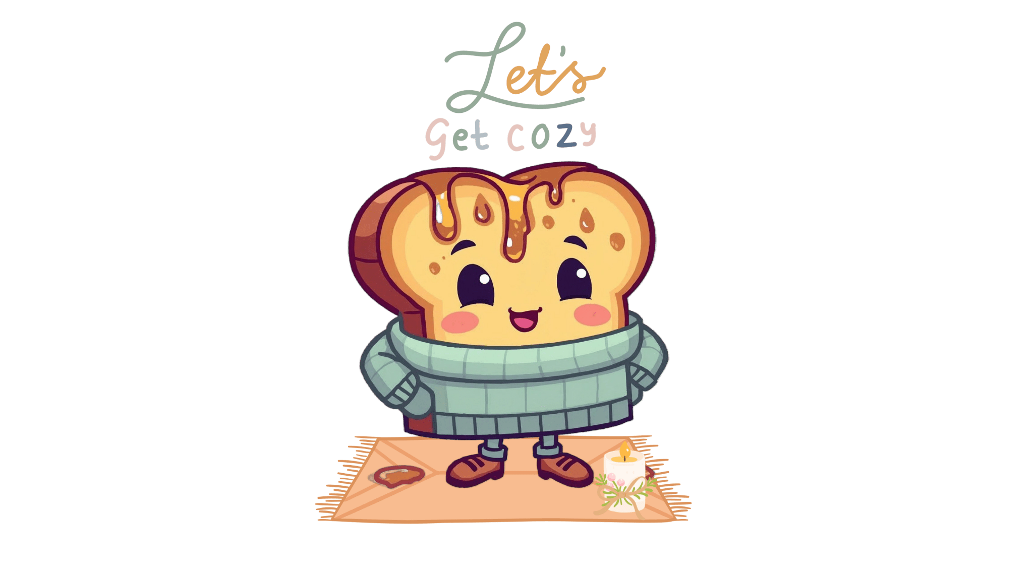 Sweater Weather Digital Sticker Collection - The French Toasties