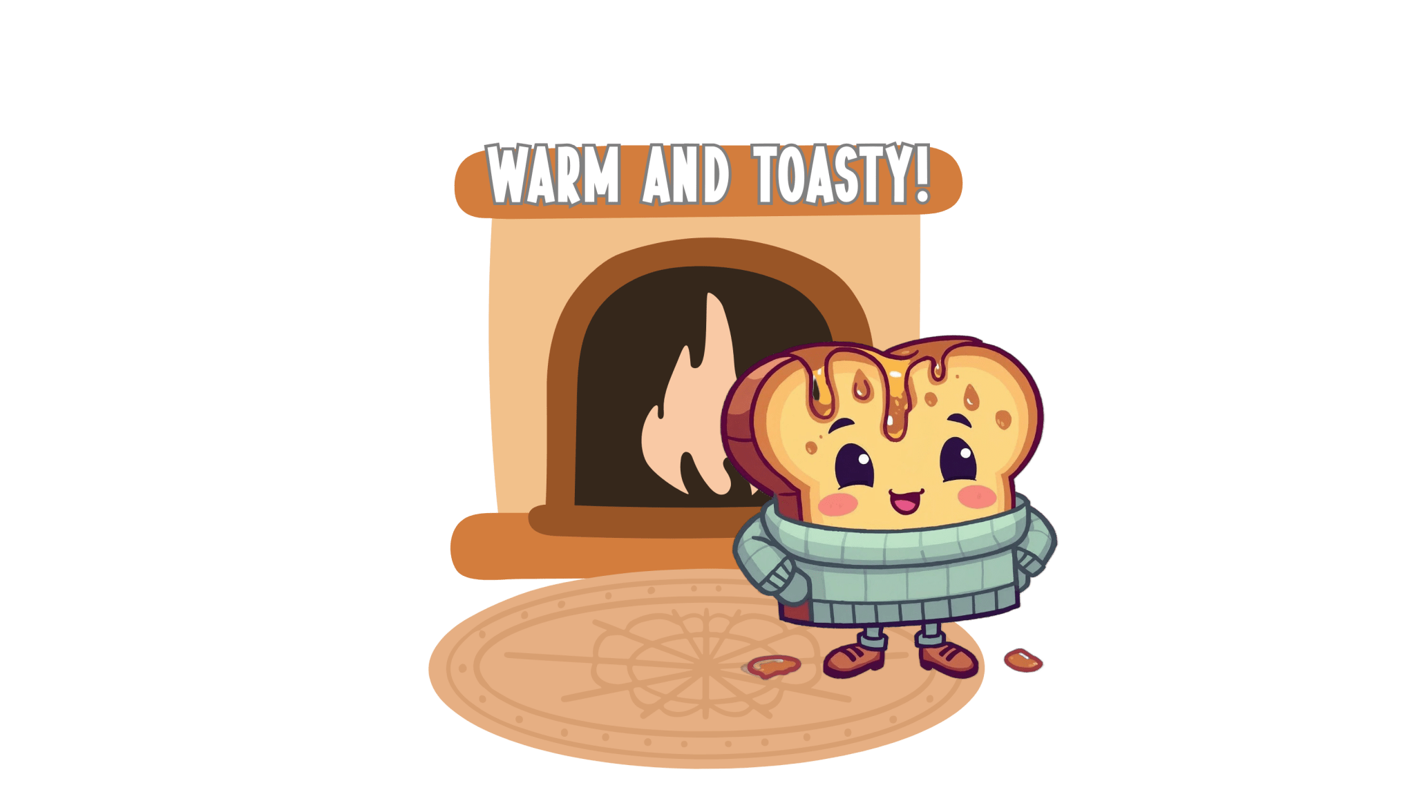 Sweater Weather Digital Sticker Collection - The French Toasties