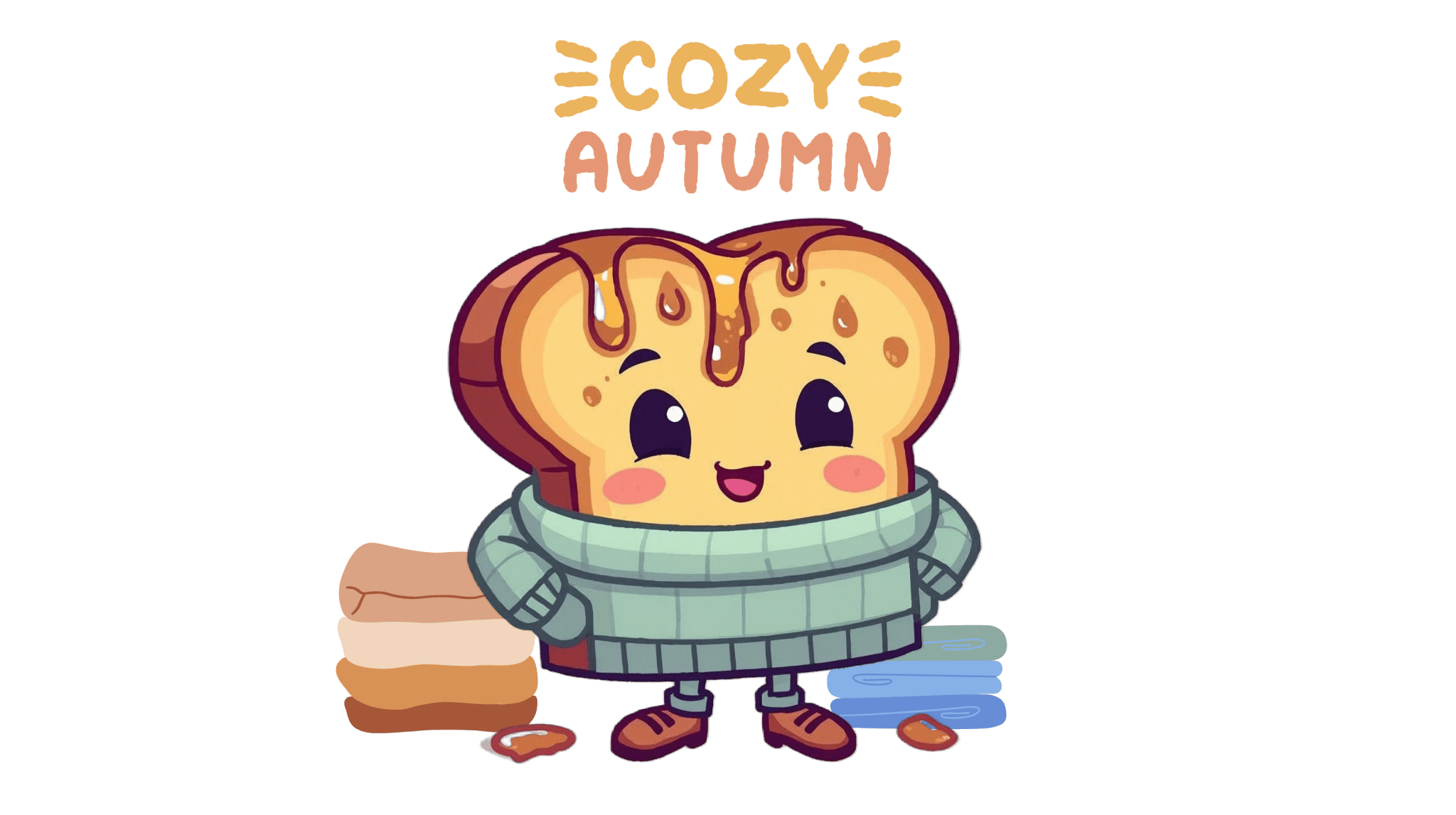 Sweater Weather Digital Sticker Collection - The French Toasties