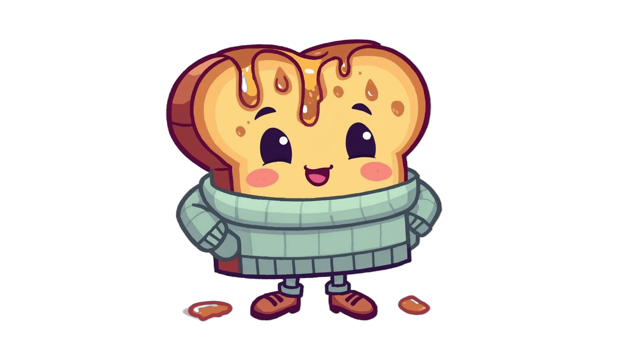 Sweater Weather Digital Sticker Collection - The French Toasties