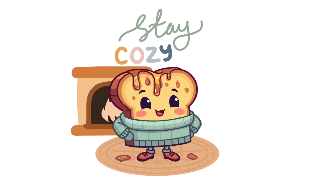 Sweater Weather Digital Sticker Collection - The French Toasties