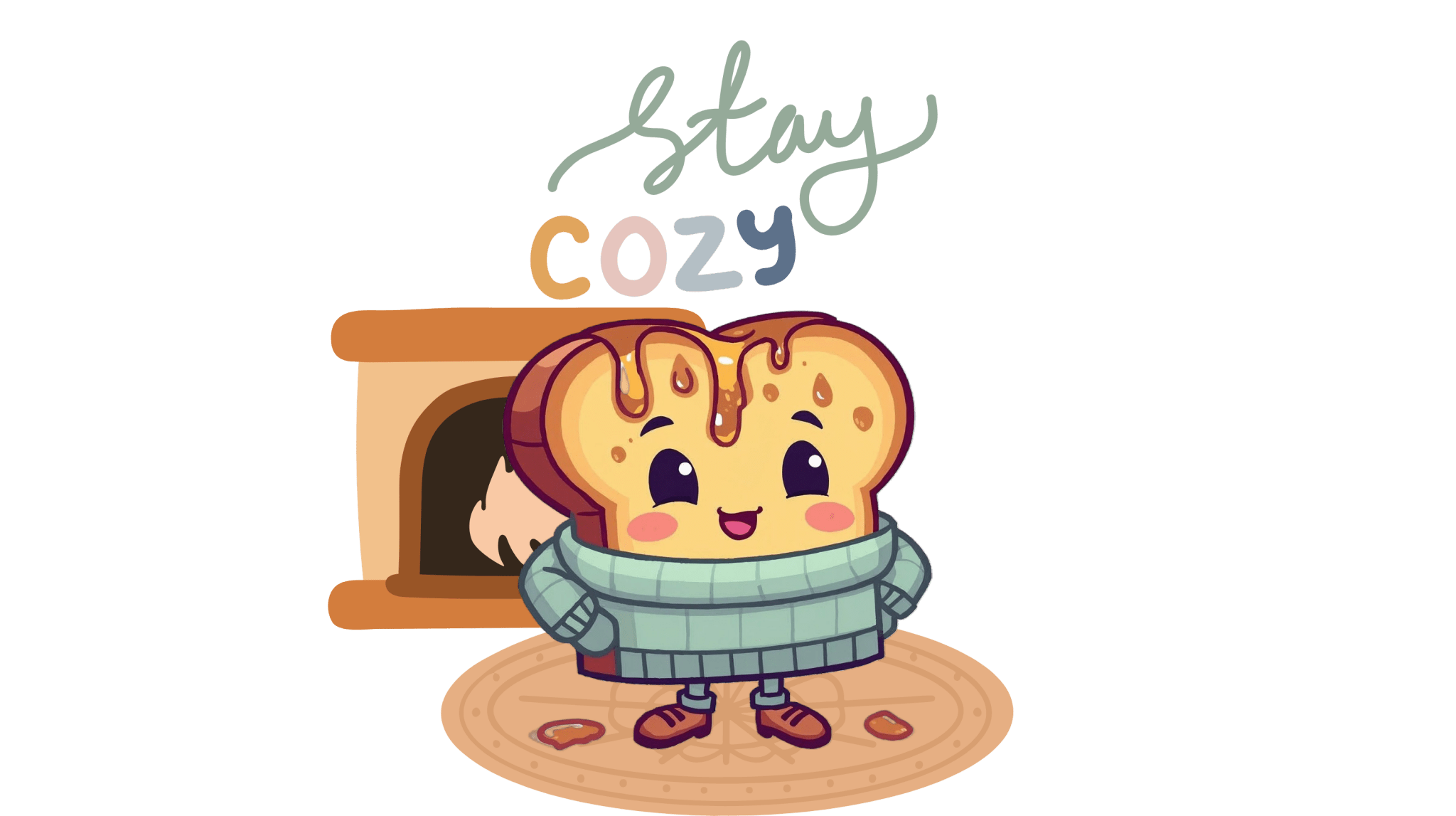 Sweater Weather Digital Sticker Collection - The French Toasties