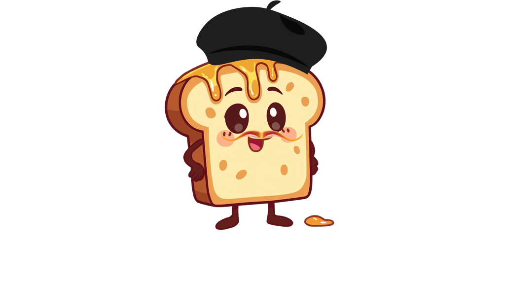 The Toasties Originals Sticker Collection - The French Toasties