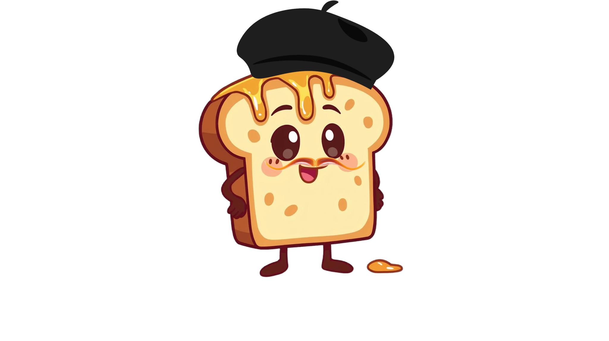 The Toasties Originals Sticker Collection - The French Toasties