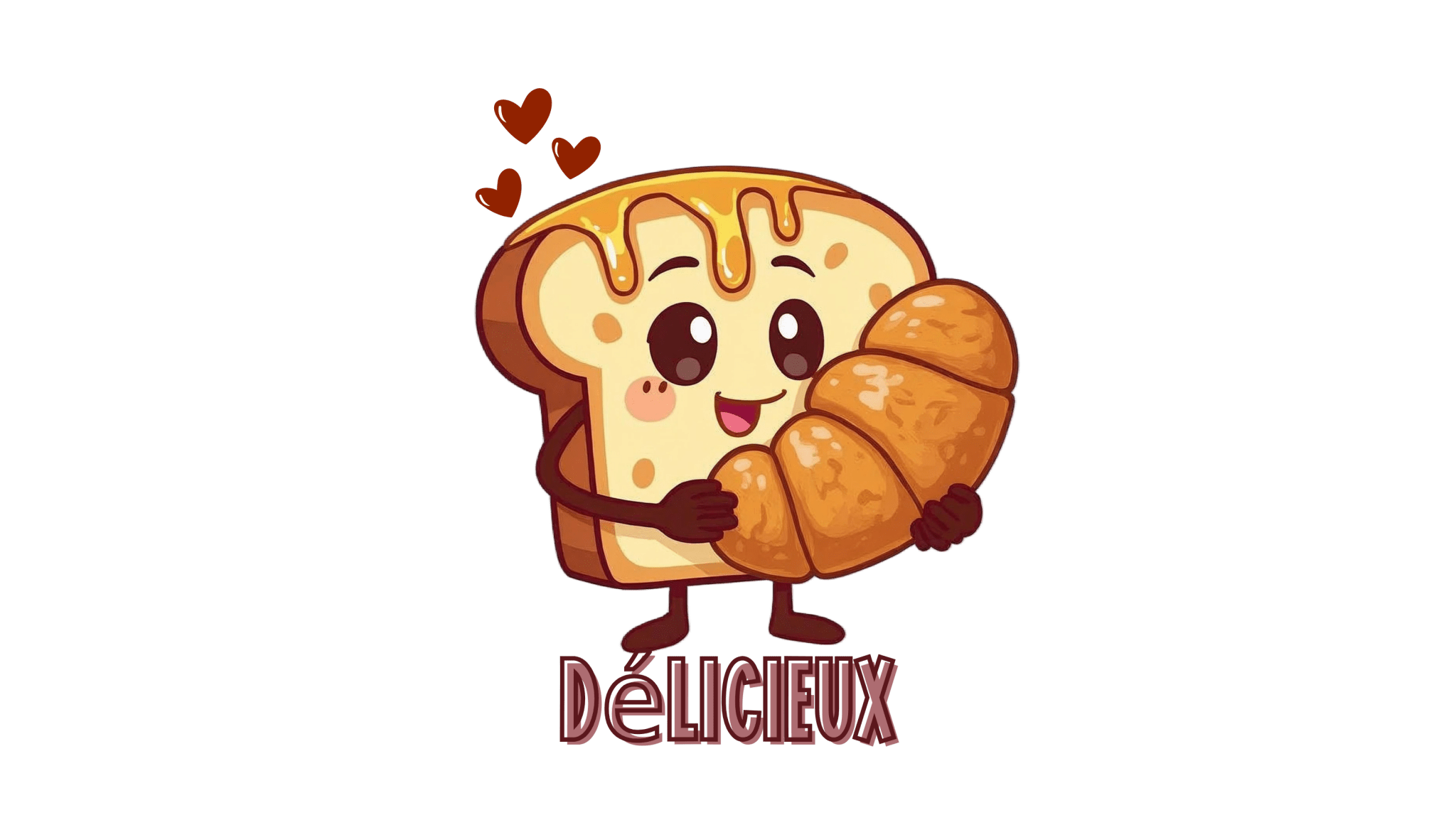 The Toasties Originals Sticker Collection - The French Toasties