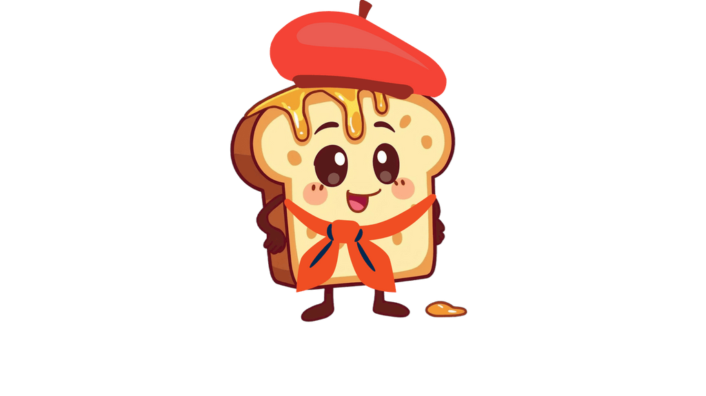 The Toasties Originals Sticker Collection - The French Toasties